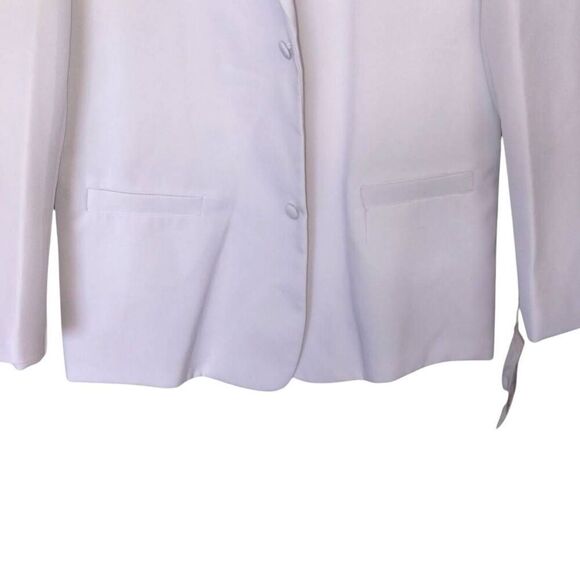 Boys Formal 5 Pc Suit Sz 20 White Jacket Shirt Vest Tie Pants Formal Wedding - Picture 8 of 15